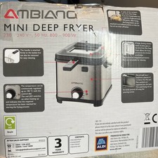 Ambiano Mini Deep Fat Fryer 450g Food Capacity 3 Year Warranty New