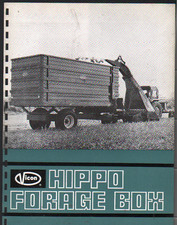1968 Vicon "HIPPO" Forage Box