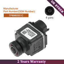 FRONT REAR MIRROR 360 CAMERA FOR VW TOUAREG AUDI A6 A7 A8 Q7 RS6 7P6980551C