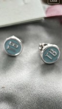 TED BAKER LOGO STUD EARRINGS
