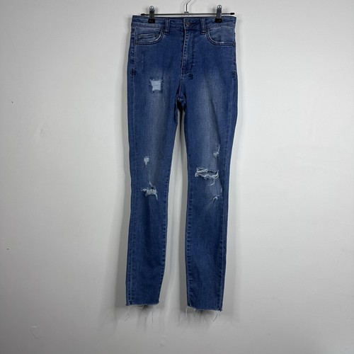 Ksubi jeans womens blue hi - blue,