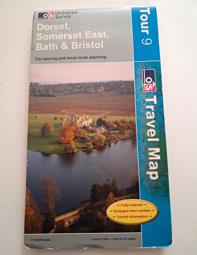 Ordnance survey travel map - survey,