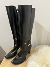 Women’s Louis Vuitton Black Tall Boots Size 39