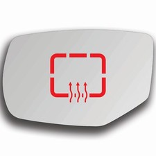 Mirror Glass Left Heated for