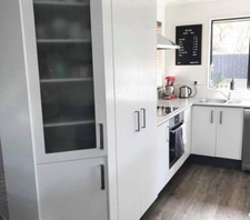 67.5cm wide WHITE WOODGRAIN