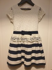 NEXT Girls Blue & White /