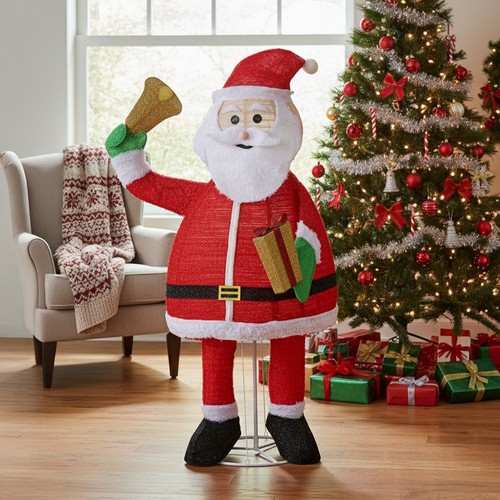 6ft pre lit - up, christmas