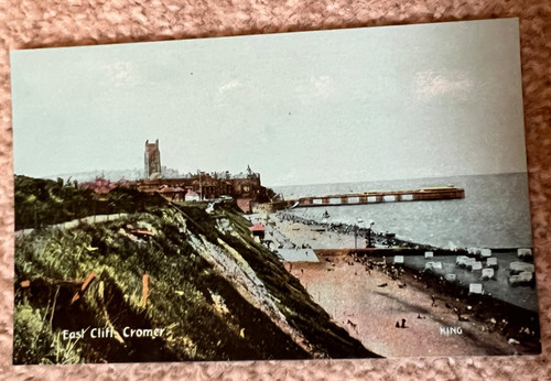 Antique postcard cromer - antique,