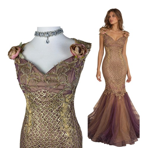 Vintage couture mermaid - couture, gown