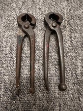 2x Antique Carpentry Pincers