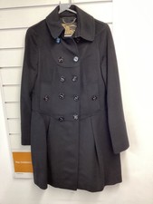 ladies burberry wool coat [NC]