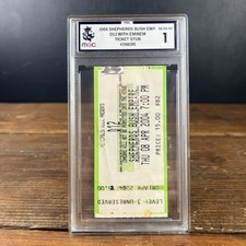 D12 With Eminem Ticket Stub