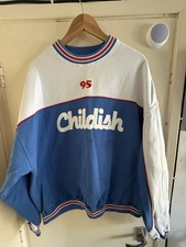 Childish White And Blue Jumper