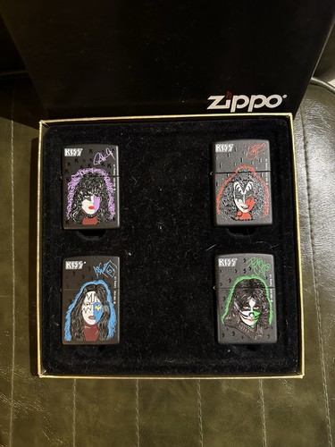 Kiss 1998 zippo lighter - kiss, set