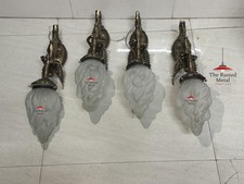 Antique Brass Mermaid Wall