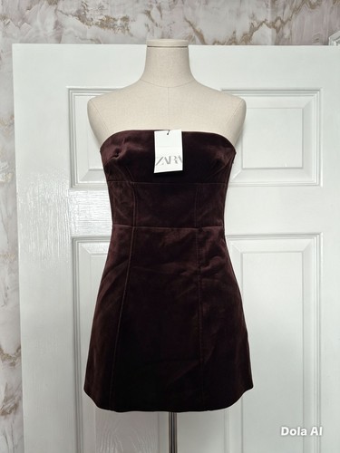 Velvet size small - zara, dress
