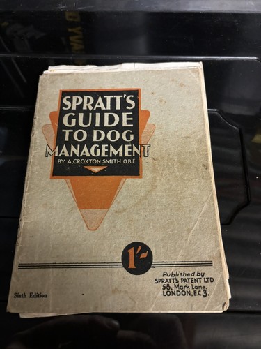 Vintage 1930s spratts guide - vintage,