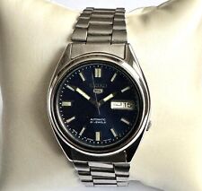 Vintage Seiko 5 Automatic 21 Jewels Men Watch 7S26C, Day/Date, Used. N-13