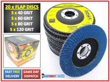 20 x Cobra Flap Discs 115mm