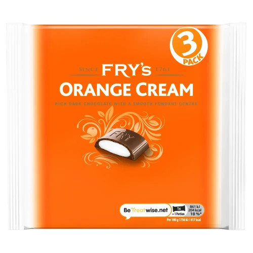 Fry orange cream chocolate - orange,