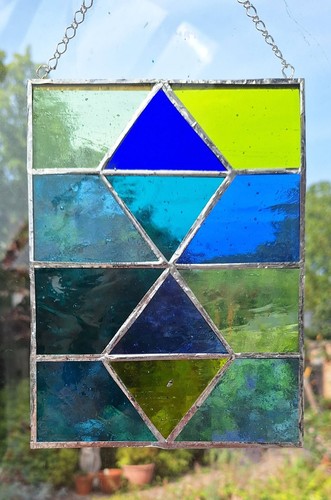 Stained glass panel - stained,
