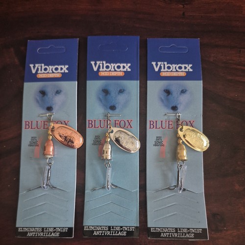 Blue fox vibrax spinners - blue,