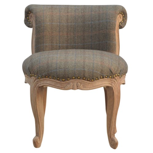 Oak toned multi tweed studded - oak,