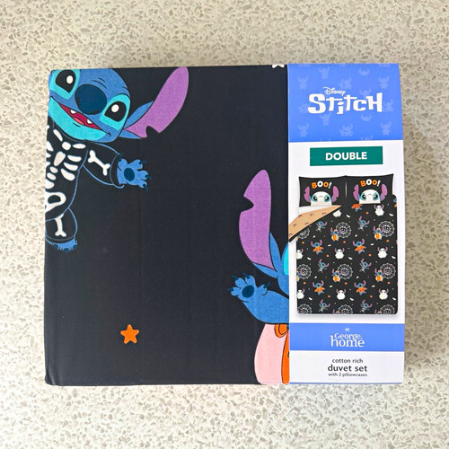 Disney stitch double duvet - disney,