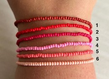 2mm Seed bead bracelet -