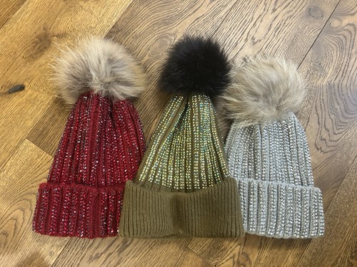 Removable bobble diamante - 3x,