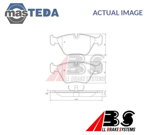 36755 brake pads - pads, set