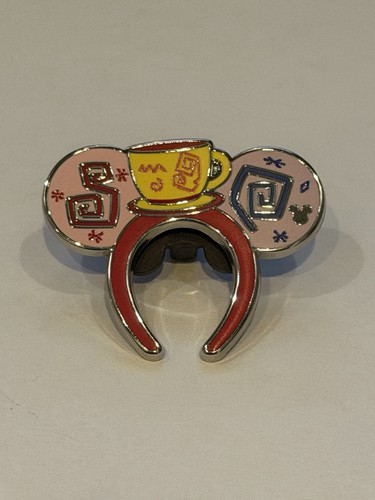 Disney pin mad tea - party, ear
