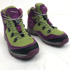 Trezeta Twister WP Jr. Sz US 4.5 EU 36 Youth Hiking Boots Pink Green Waterproof