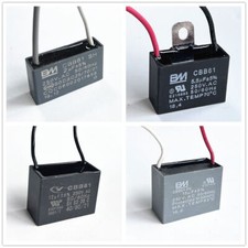 CBB61 250V  Capacitor 2 wires