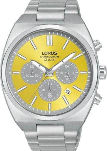 Lorus gents 43mm stainless - lorus,