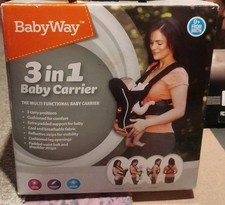 BabyWay 3 In 1 baby carrier 