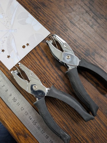 Hole punch set star circle - punch,
