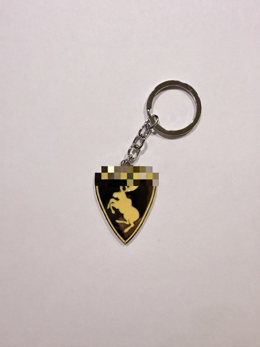 Silver prancing moose key - moose,