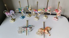 8 Matchbox Carousel Horses, 8