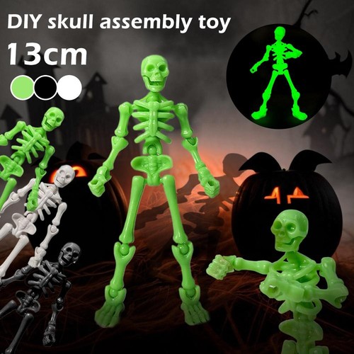 Mini posable skeleton figure - skeleton,