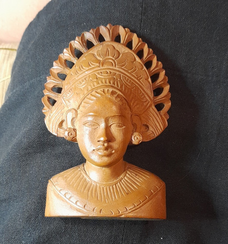 Mid century balinese wood - mid-century,