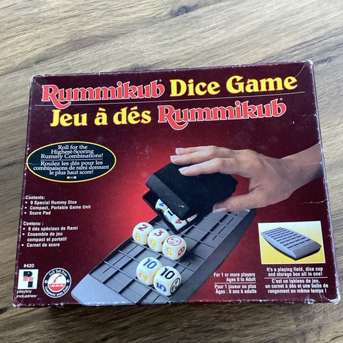 Vintage rummikub dice game - vintage,