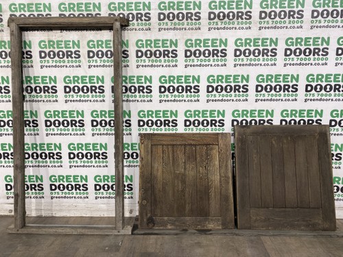 Solid oak stable door - oak, barn