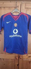 Manchester United Football Shirt 2005/2006 Away Boys Size M Age 10-12 Ronaldo #7