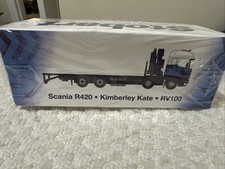 NEW SEALED! Atlas Editions 1:76 EDDIE STOBART - SCANIA R420 Kimberley Kate RV100