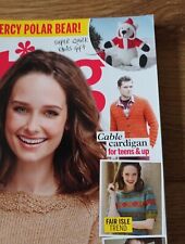 Simply Knitting magazine Issue 138  inc Alan Dart Percy Polar Bear Pattern 