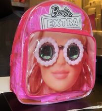 Barbie Backpack Girls Kids Pink Doll Rucksack Book Lunch School Bag