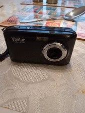 Vivitar Vivicam F128 Digital Camera Tested Working with Card Batteries
