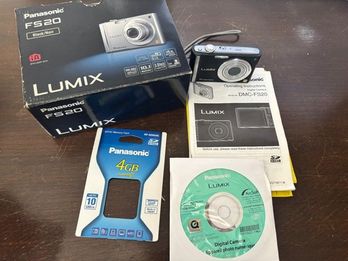 Panasonic lumix dmc fs20 - dmc-fs20, black