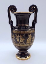 Vintage Greek Blue 24K Gold